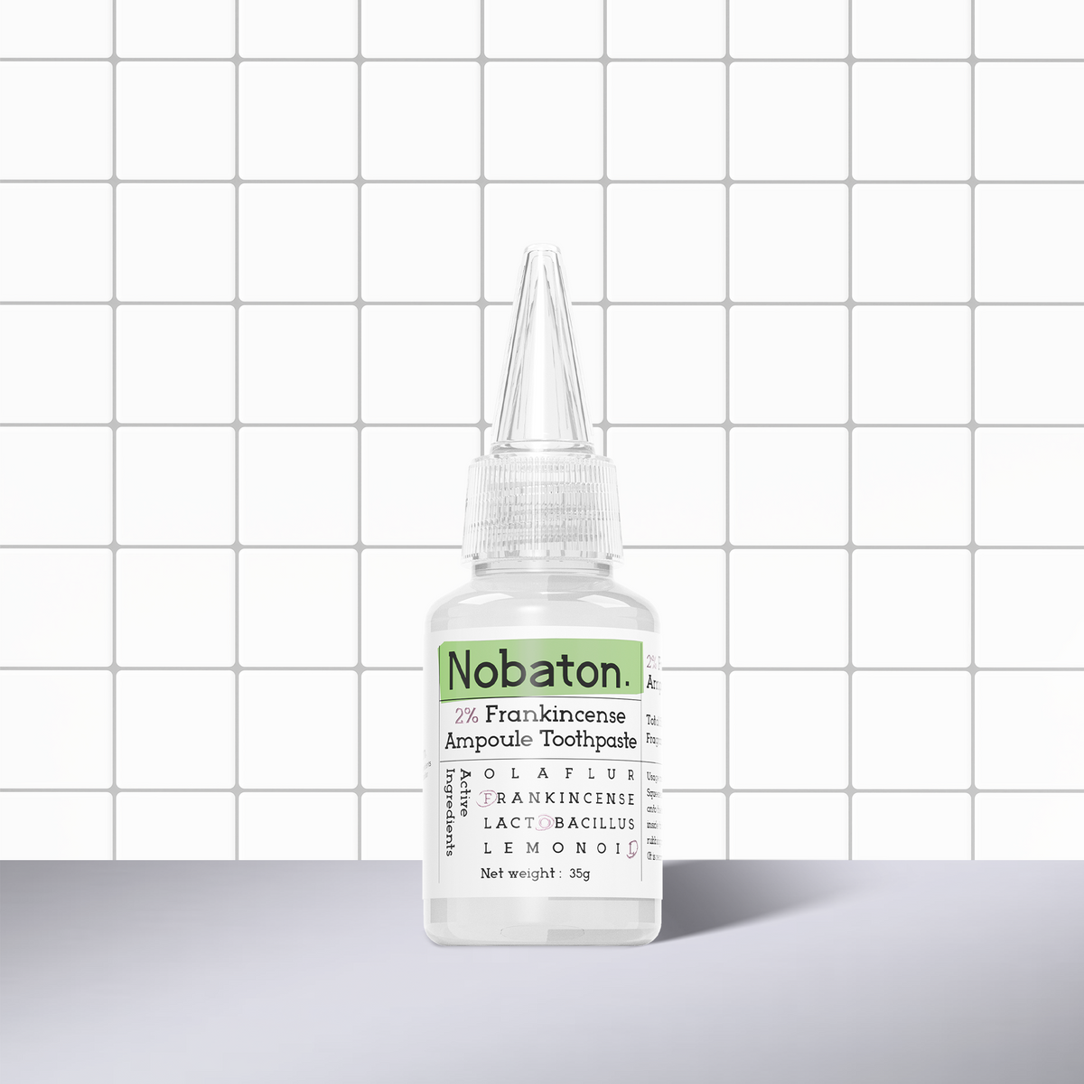 Nobaton. 2% Frankincense Fresh Toothpaste