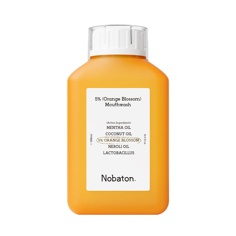 Nobaton. 5% Orange Blossom Mouthwash