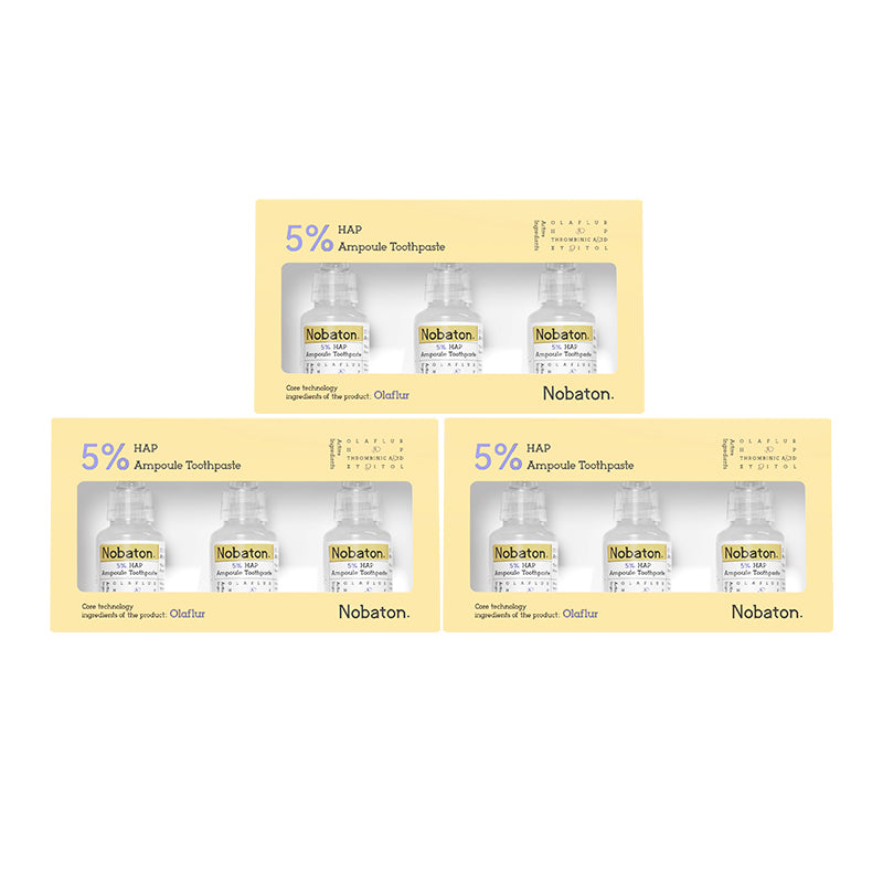 Nobaton. 5% HAP Ampoule Toothpaste