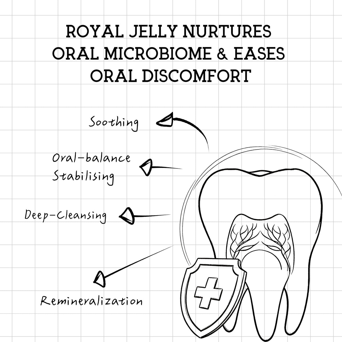 Nobaton. 6% Royal Jelly Ampoule Toothpaste