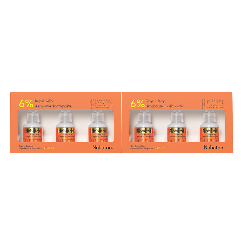 Nobaton. 6% Royal Jelly Ampoule Toothpaste