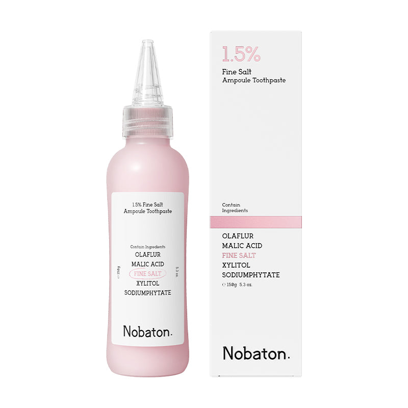 Nobaton 1.5% Pink Salt Family Pack Toothpaste