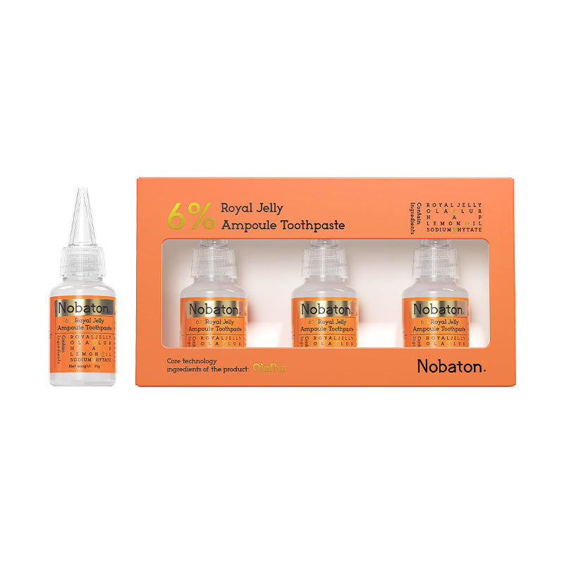 Nobaton. 6% Royal Jelly Ampoule Toothpaste