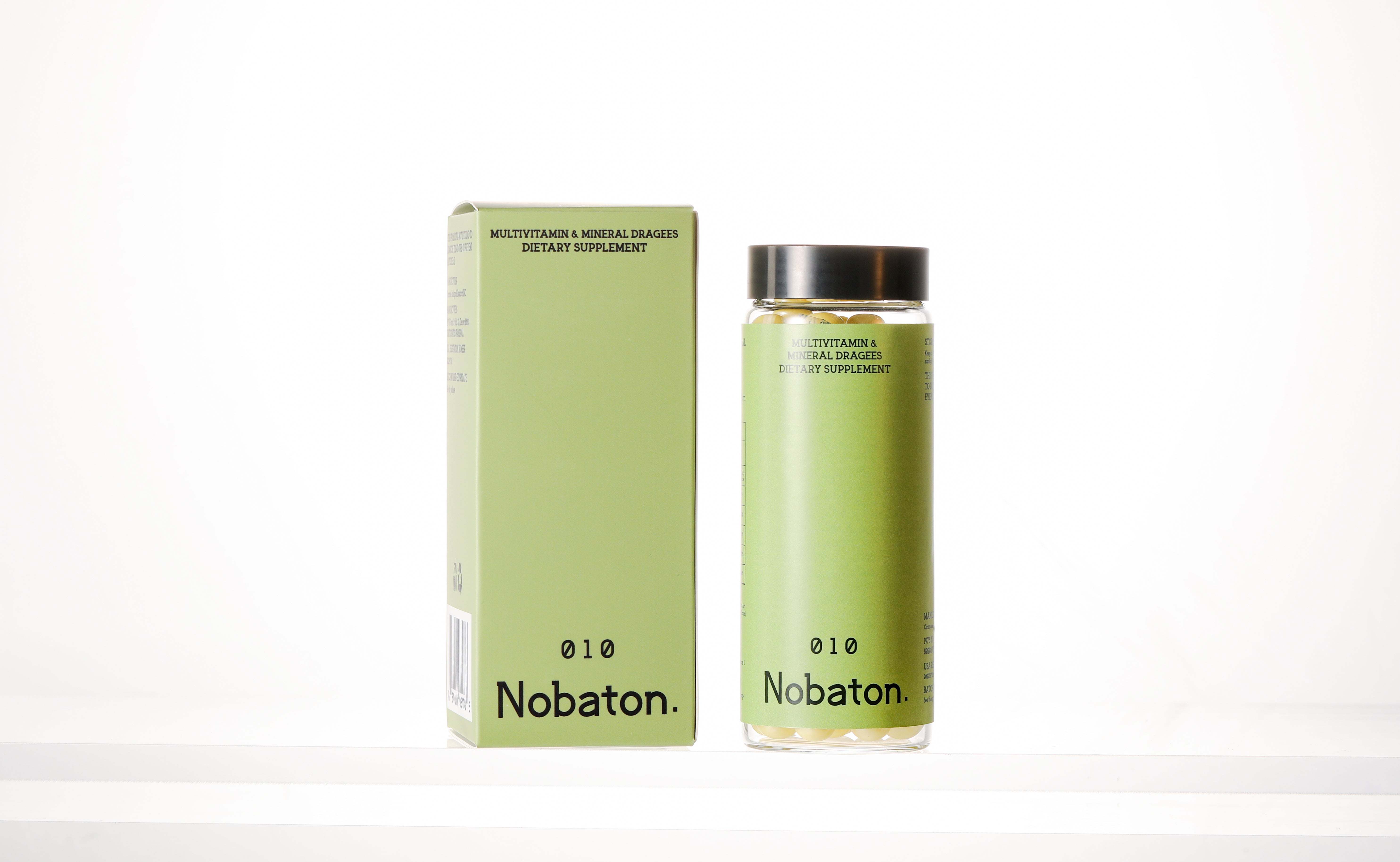 Nobaton. Multivitamin & Mineral Dragees Dietary Supplement