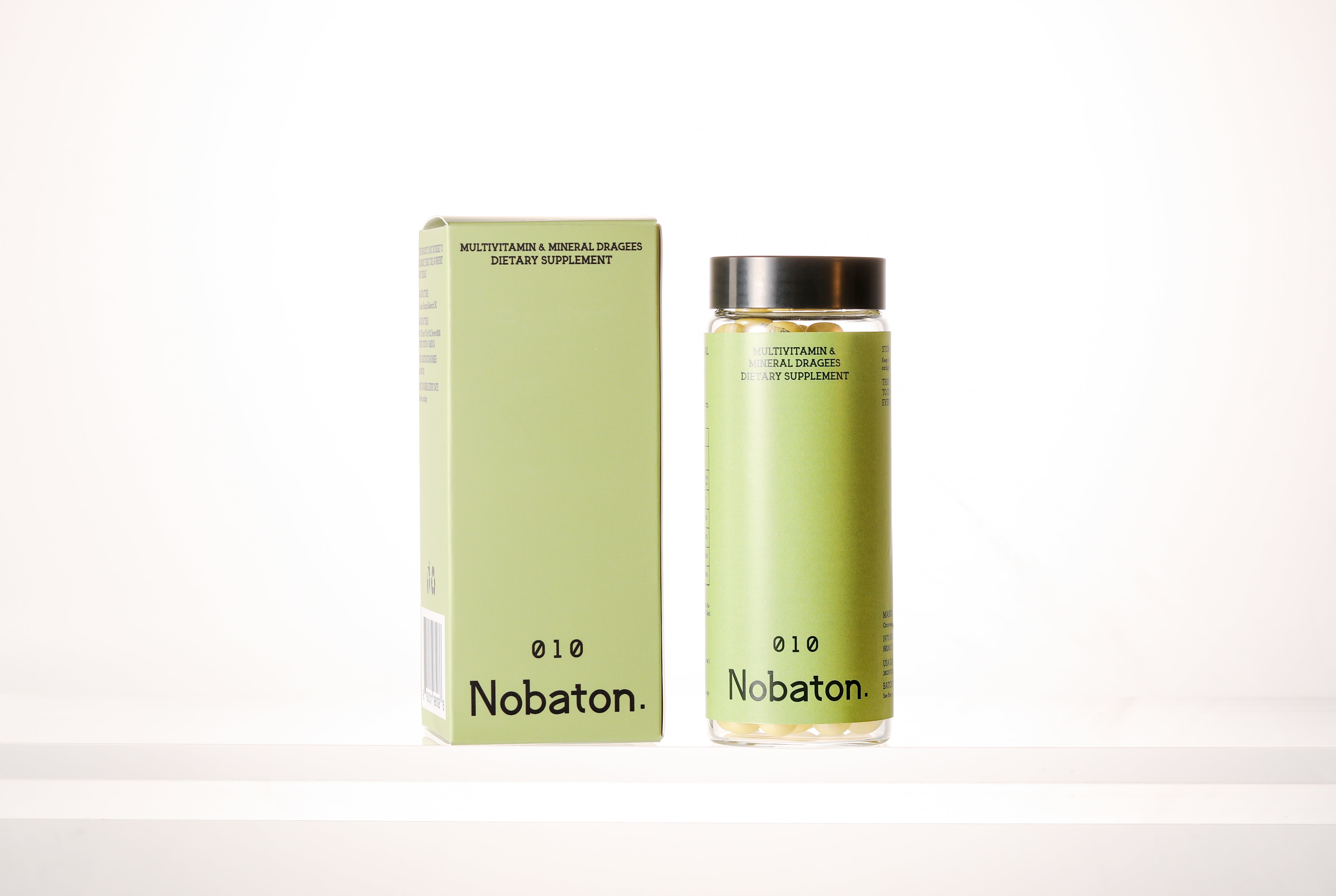 Nobaton. Multivitamin & Mineral Dragees Dietary Supplement