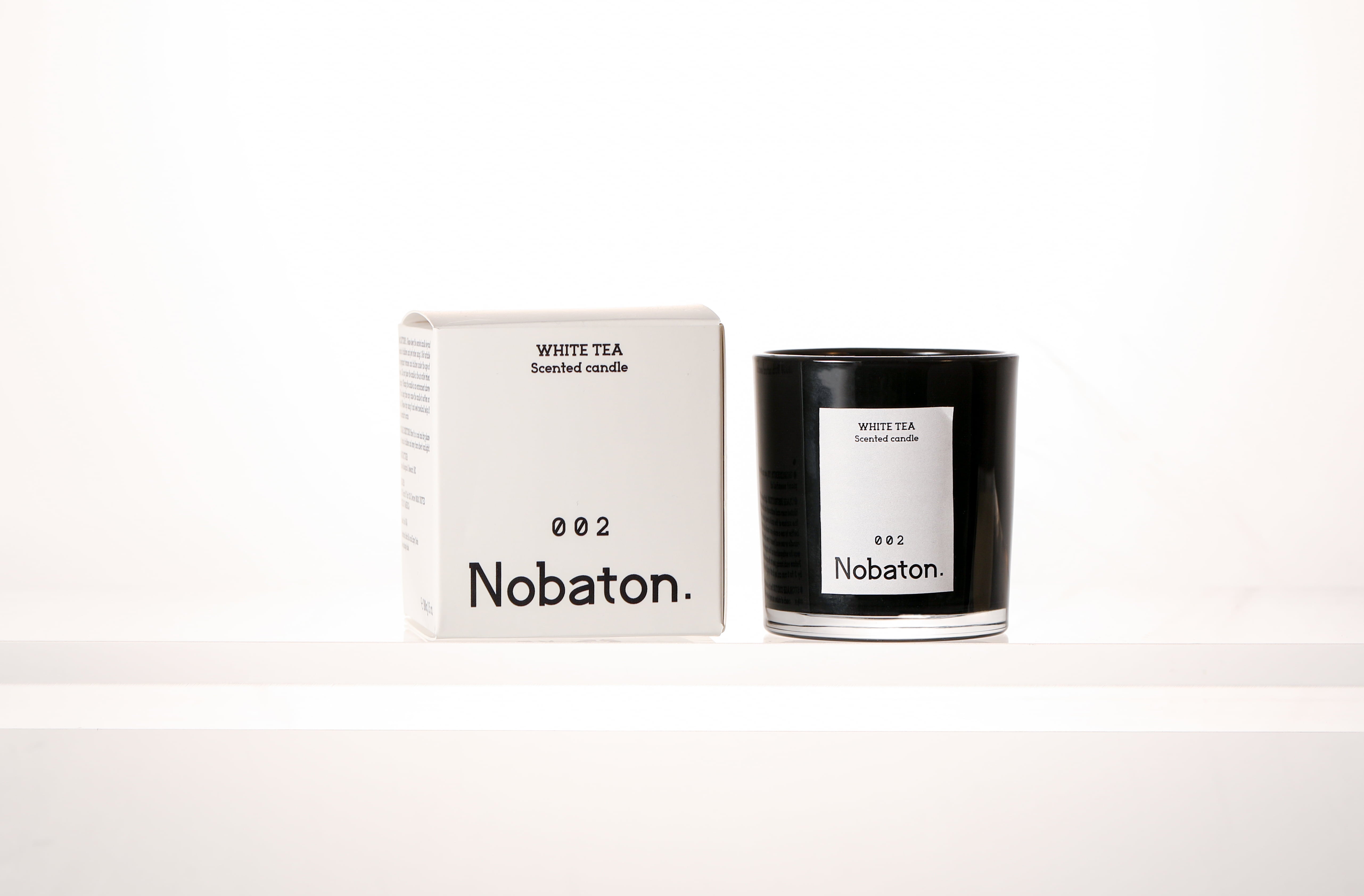 Nobaton. White Tea Scented Candle