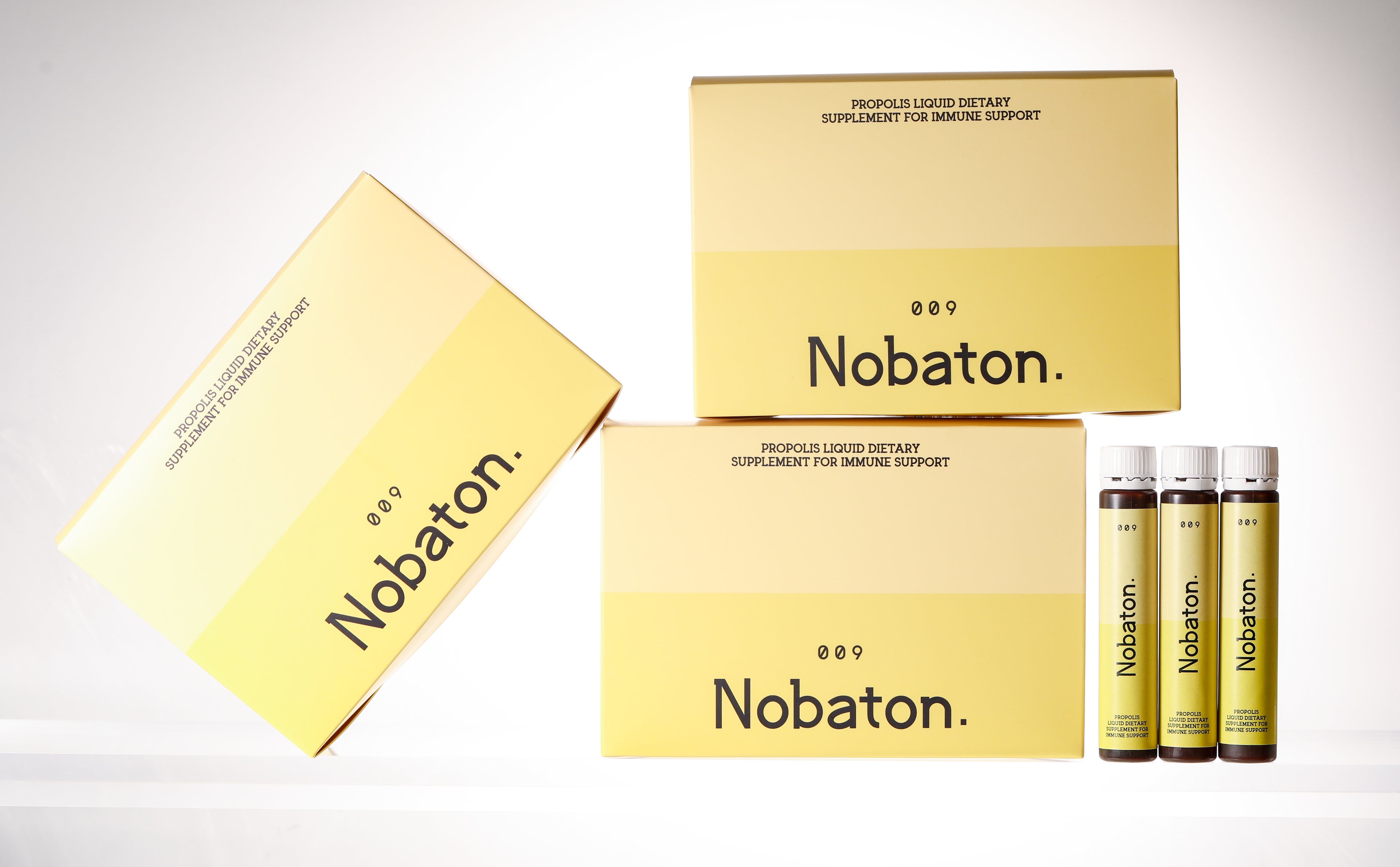 Nobaton。免疫力をサポートするプロポリス液体サプリメント