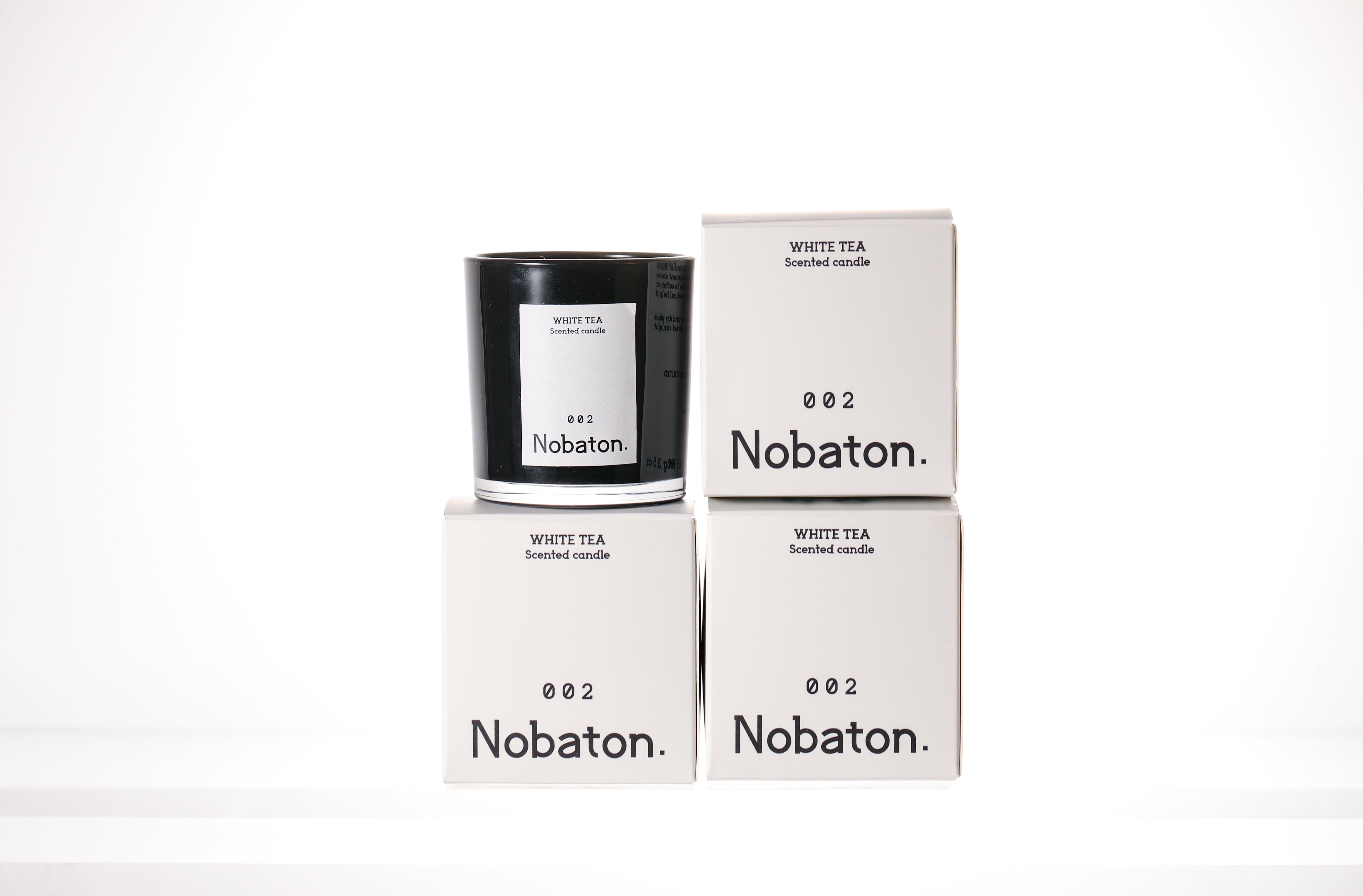 Nobaton. White Tea Scented Candle