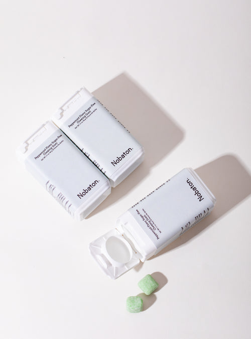 Nobaton Peppermint Flavor Sugar-Free Chewing Gum